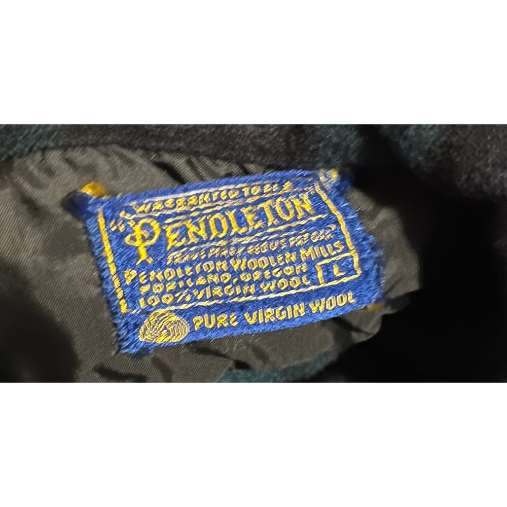 Pendleton wool long sleeve flannel button up shirt - image 3